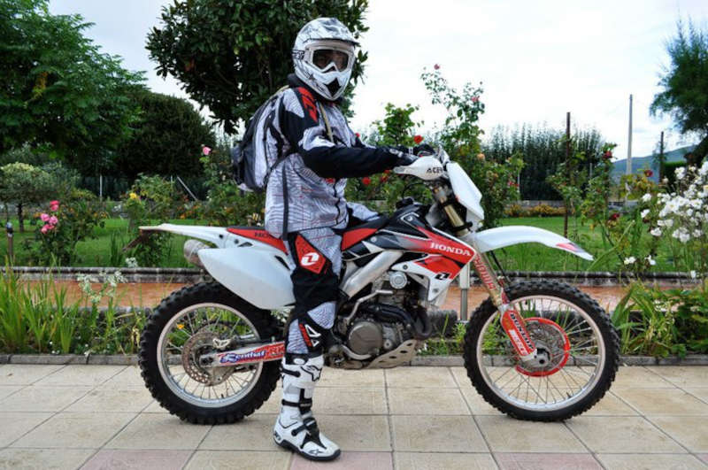 Off-road bike. Honda CRF 450 X