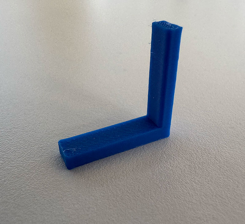 Anisotropy/orientation test result