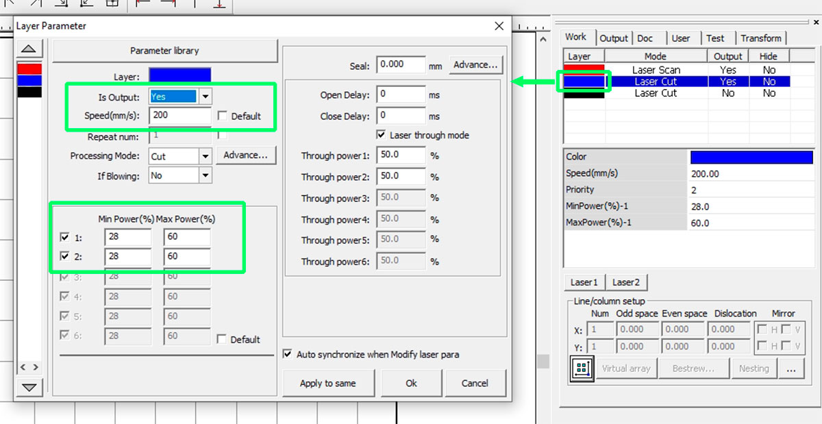 Cutting (Vector/Corte)