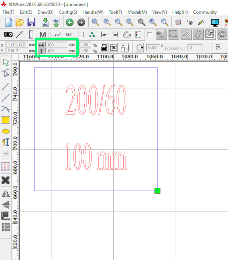 RdWorks desing for kerf calutation 