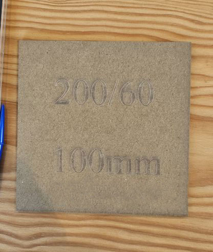 100mm cut piece in design