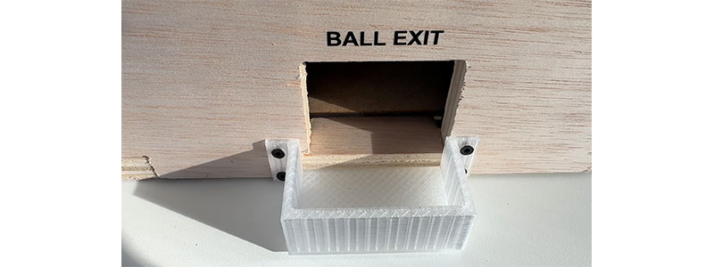 Ball exit box