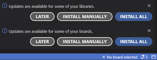 Libraries update 1/2.
