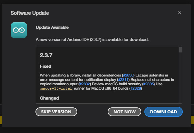 Software update 1/4.