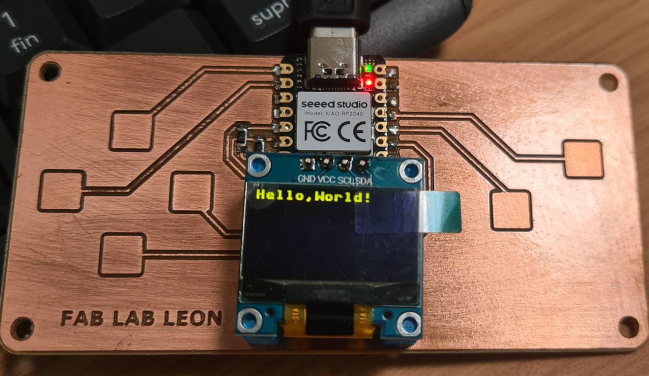 Hello World! using MicroPython.