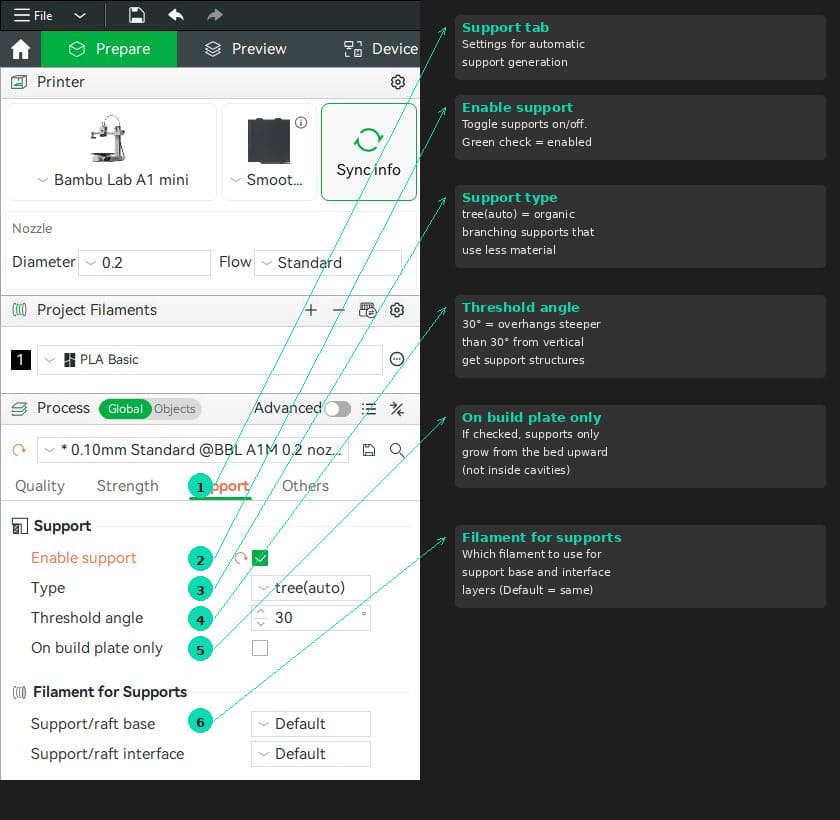 Bambu Studio interface overview