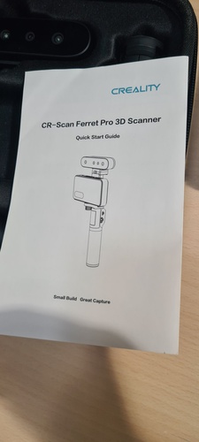 CR-Scan Ferret Pro Quick Start Guide.