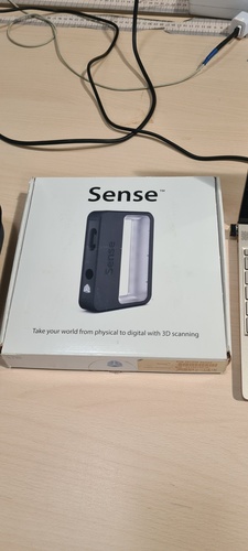 3D Sense scanner original packaging.