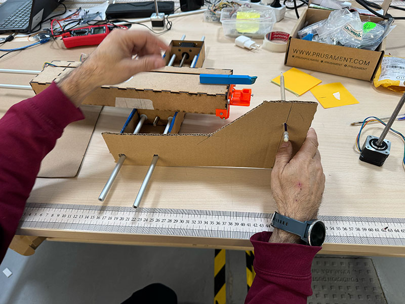 Initial Z axis mock-up