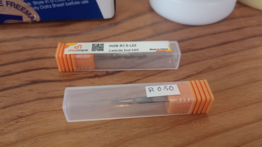 Machine setup for mold fabrication