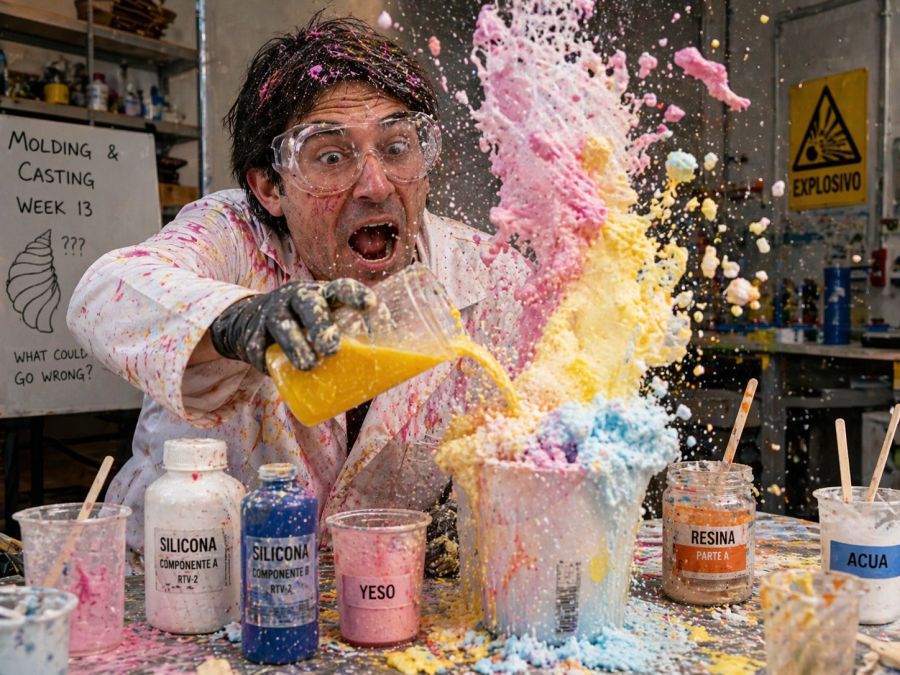 Hero shot of my mold and final cast