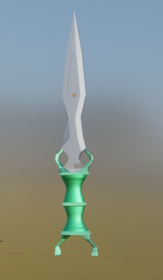 3D design of the spiral mold