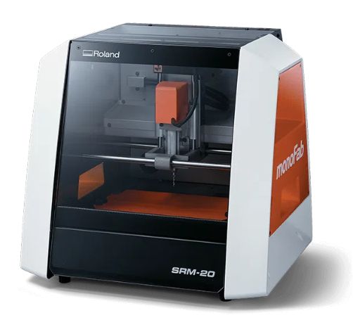 Machine setup for mold fabrication