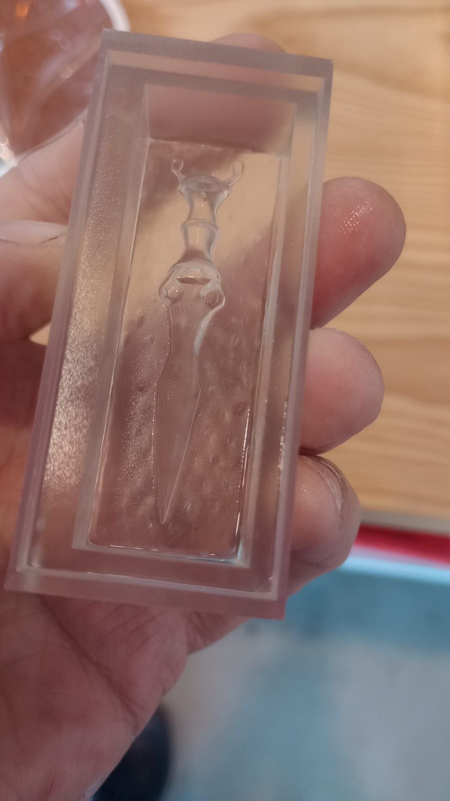 Machine setup for mold fabrication