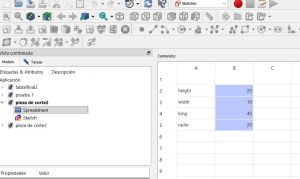 Parametric polygon pieces modelled in FreeCAD