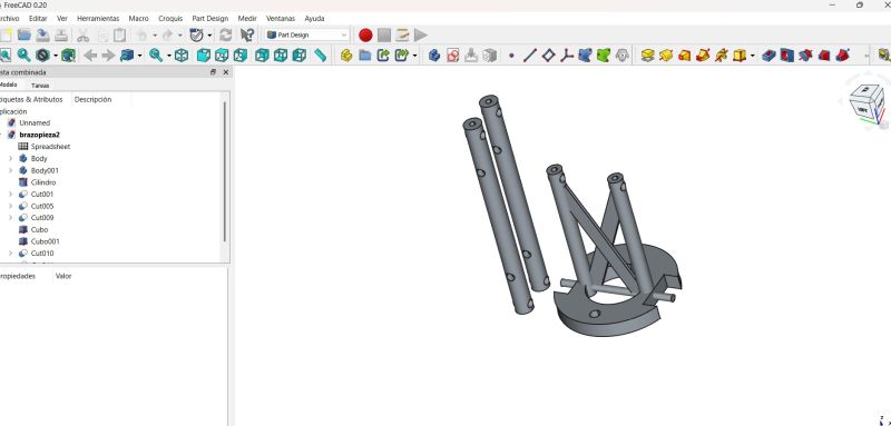 CAD model – isometric view