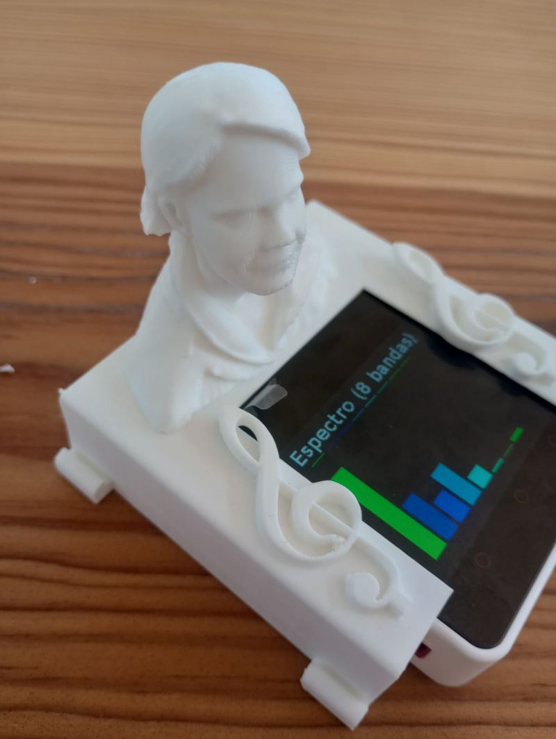 Printed ornament with Core2 inside