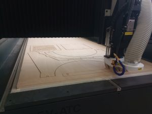 Simulation of CNC machining