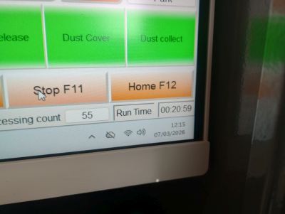 Simulation of CNC machining