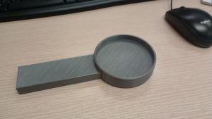 Hero shot of the final CNC project