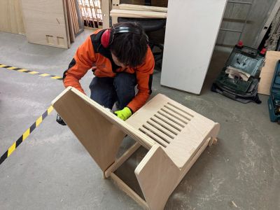 Hero shot of the final CNC project