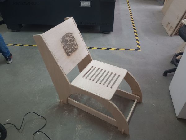 Hero shot of the final CNC project