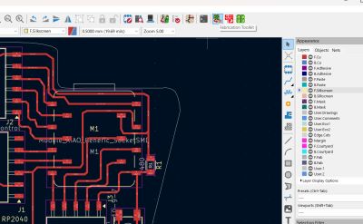 KiCad plot menu