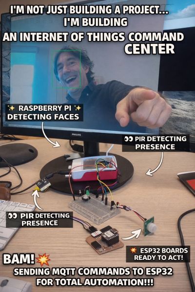 Sensor connected to board