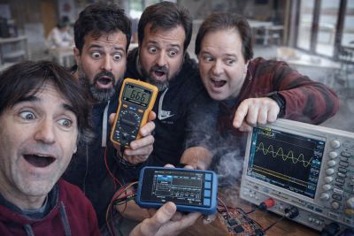 Hero shot of my input device board