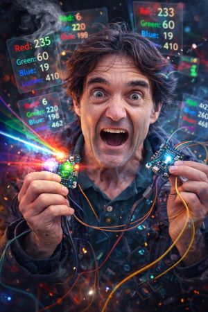 Problems during sensor board development