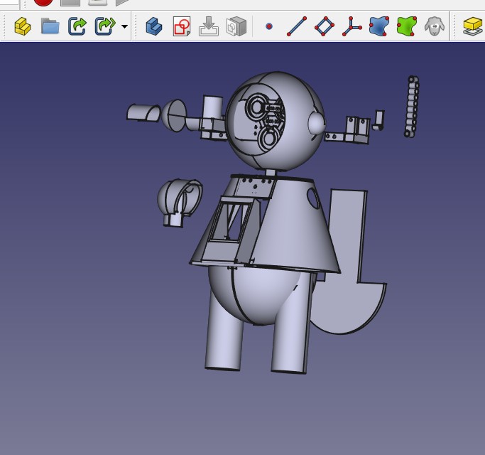Final FreeCAD design