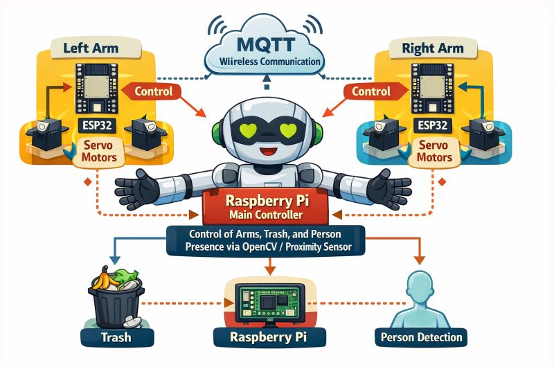 Updated robot system diagram