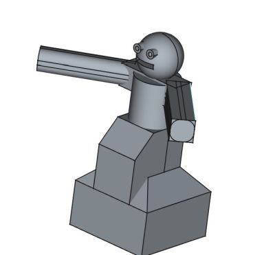 General view of the final project sketch