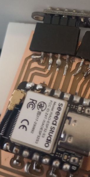 ToF and servo PCB