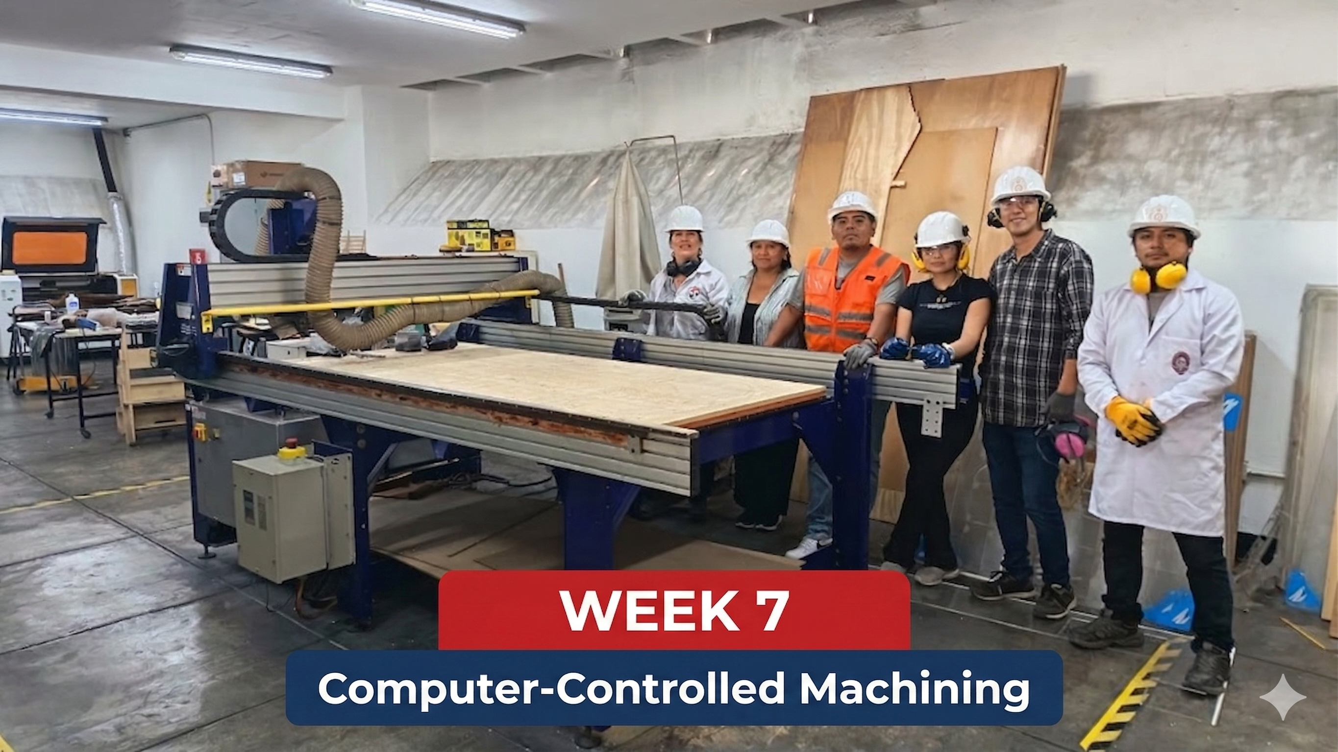 Week 7 CNC machining preview