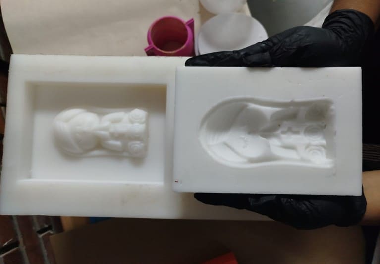 RTV mold result