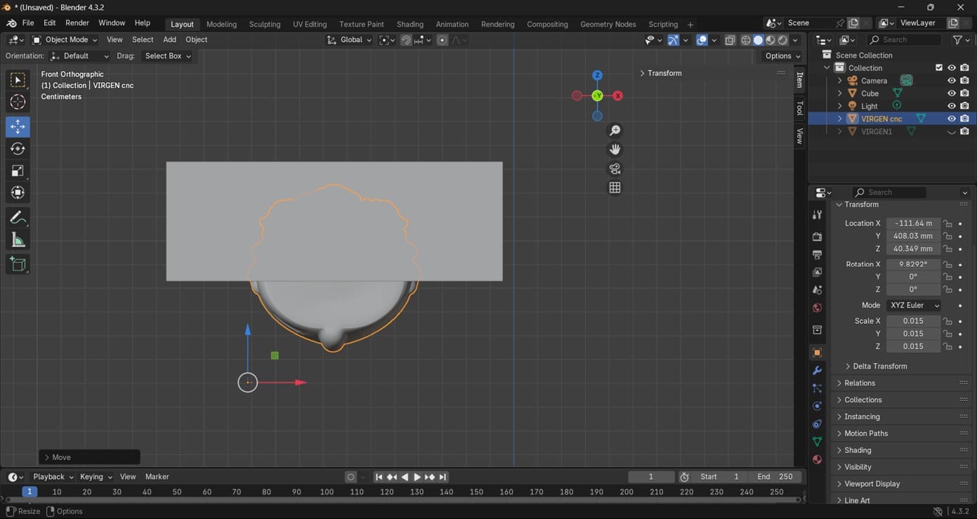 Centering model