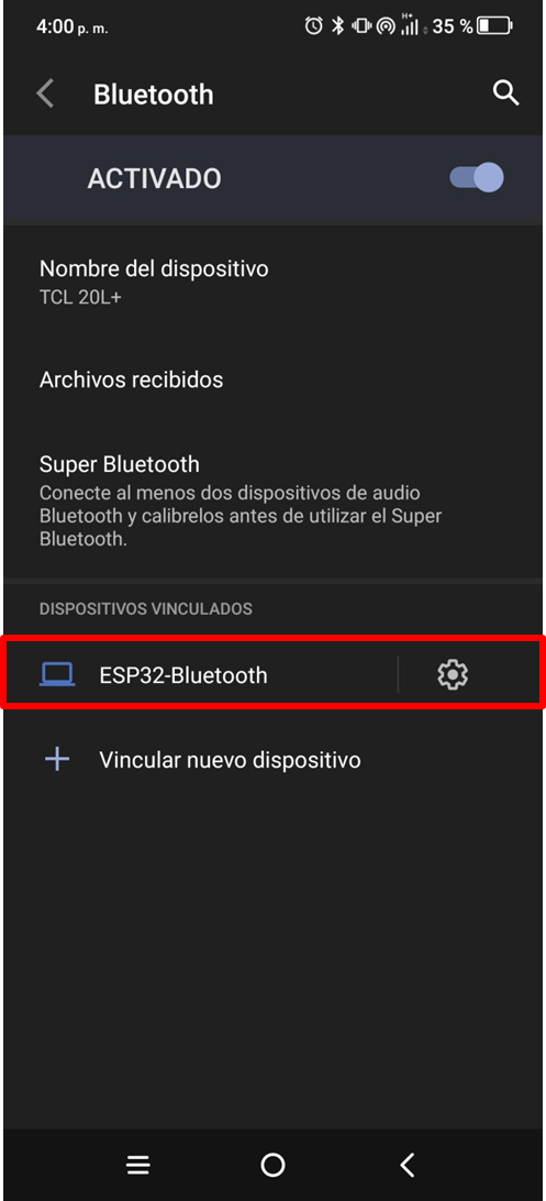 Bluetooth pairing