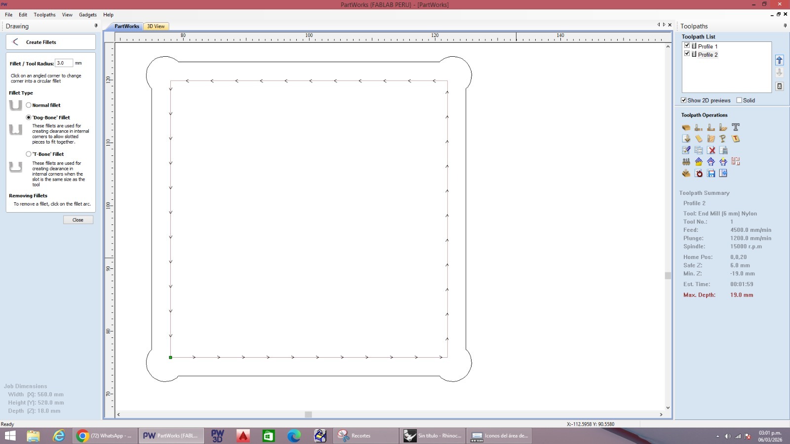 Work in progress Week 01