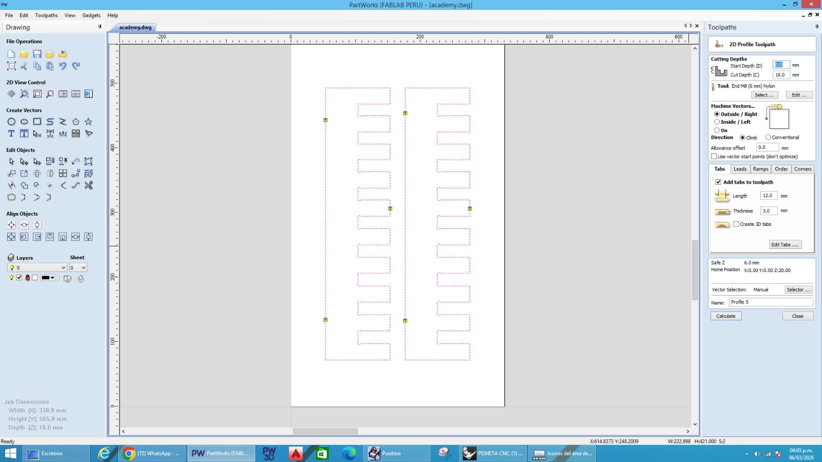 Work in progress Week 01