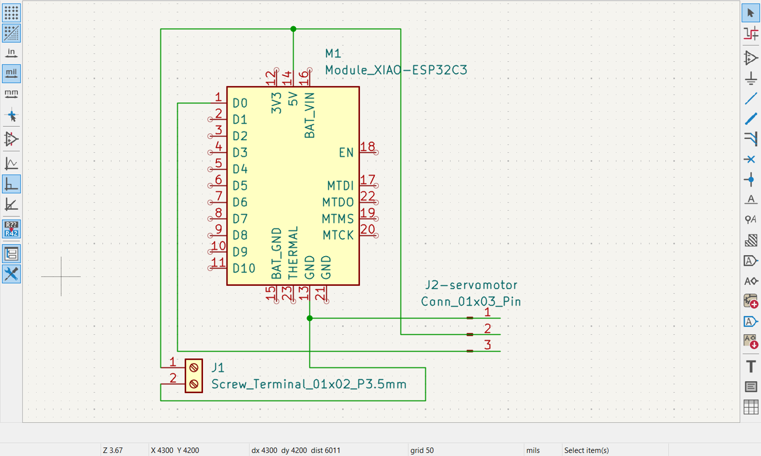Servo motor setup 2