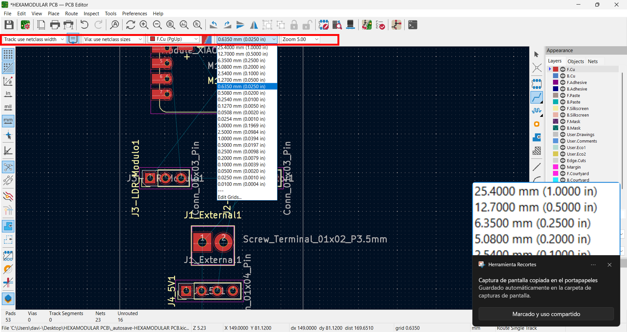 Work in progress Week 01
