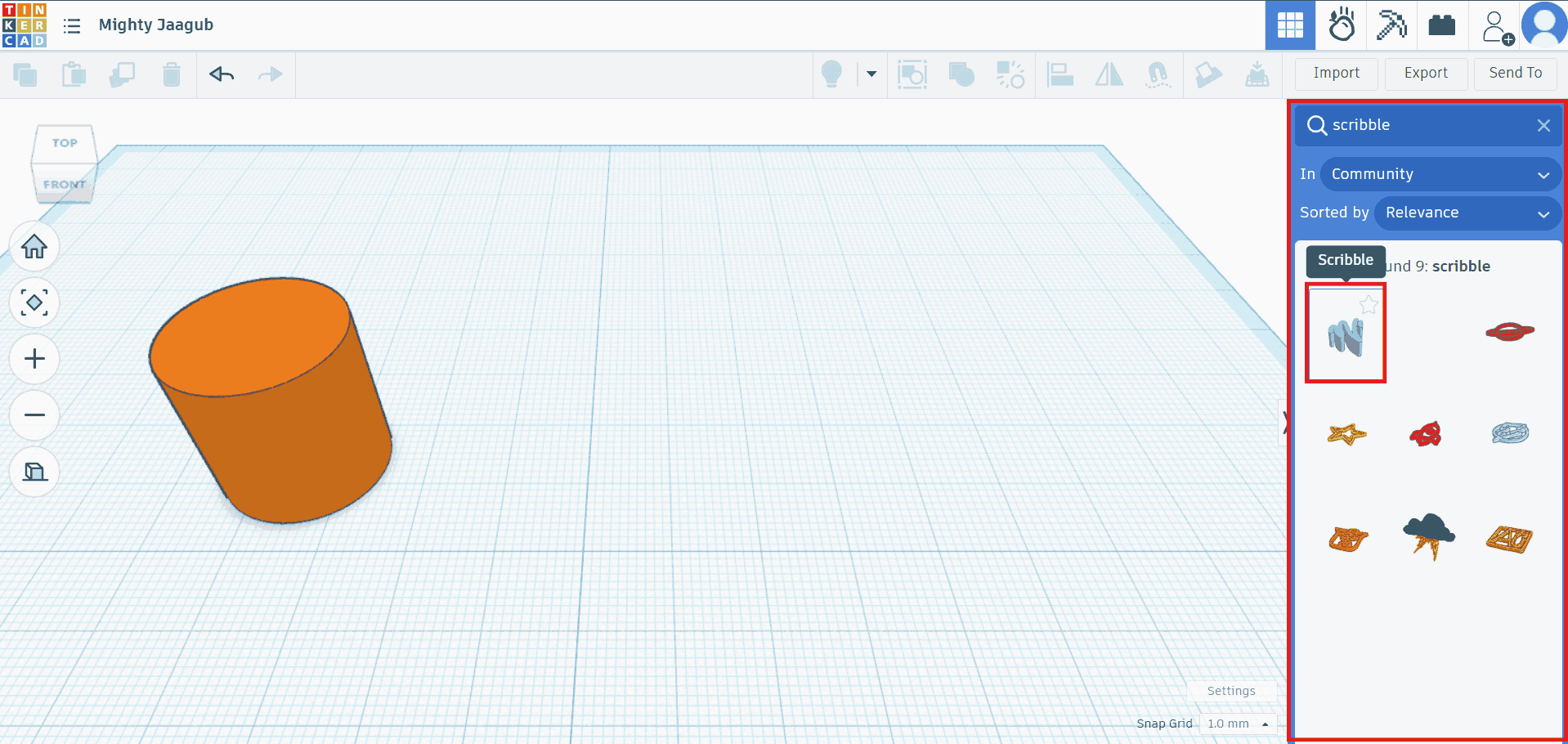 Tinkercad process image