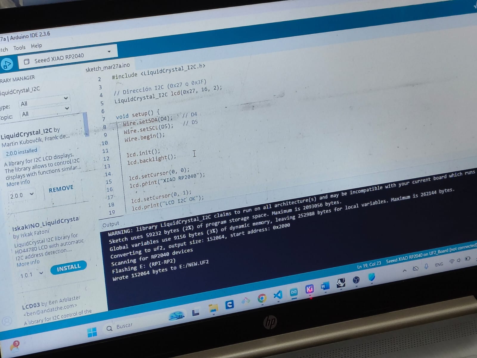 Work in progress Week 10