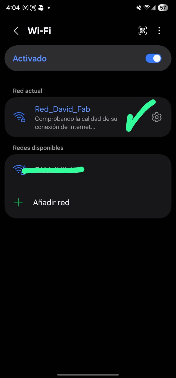 ESP32 Access Point result 1