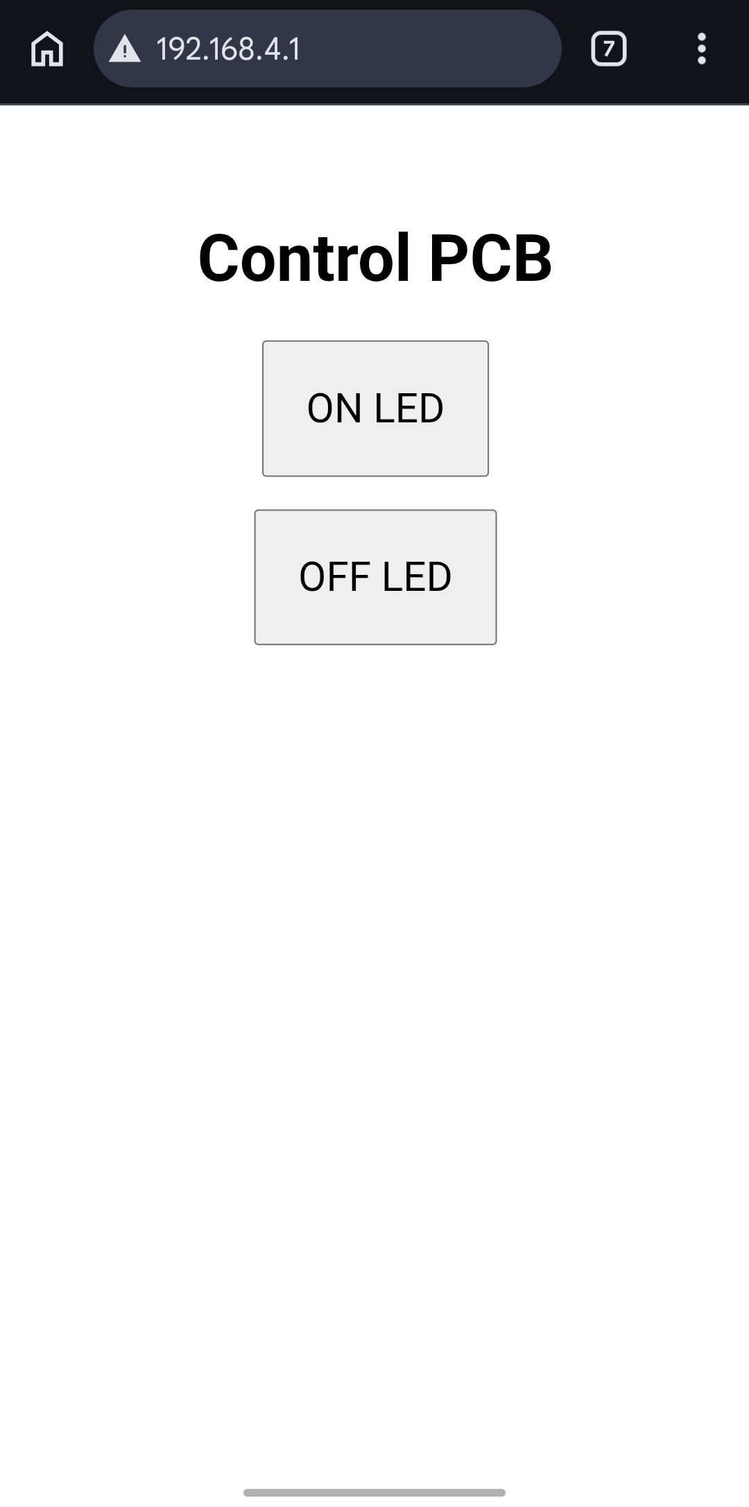 ESP32 Access Point result 2