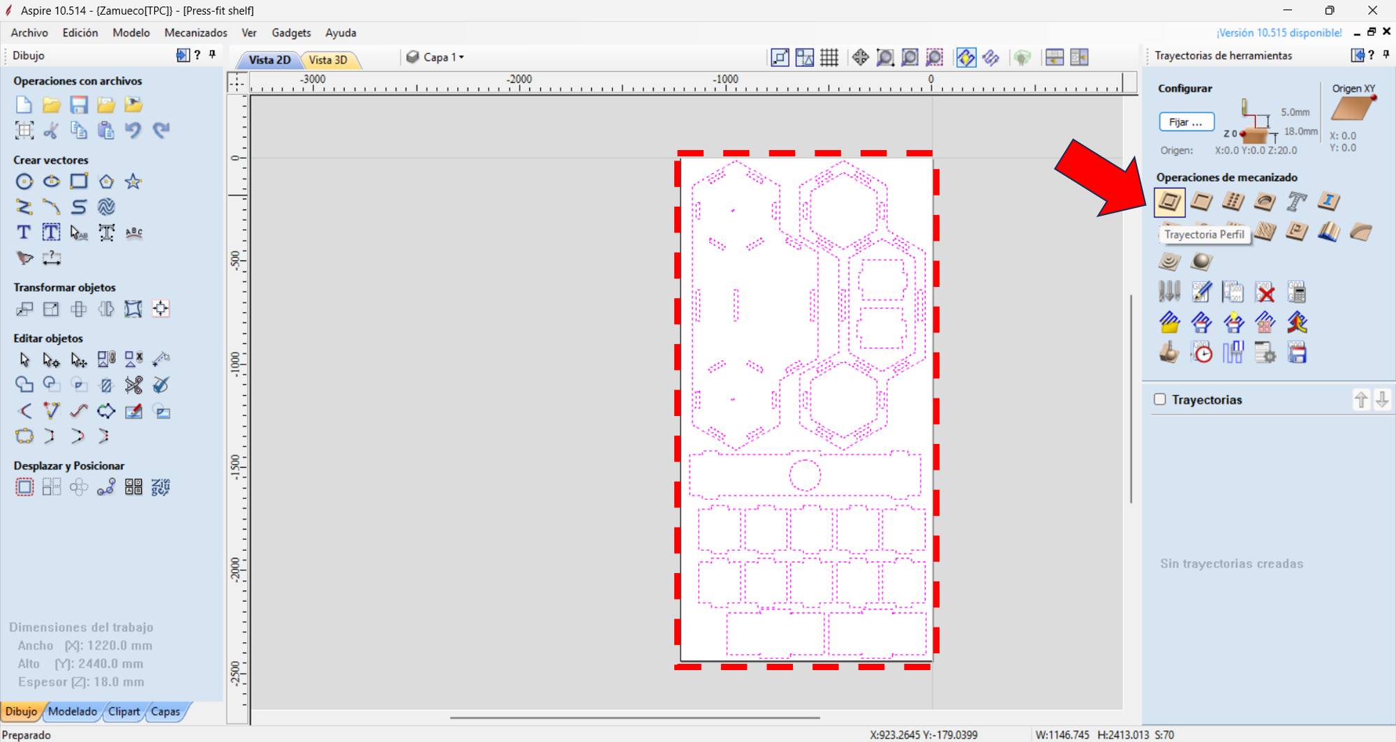 Project folder step 1