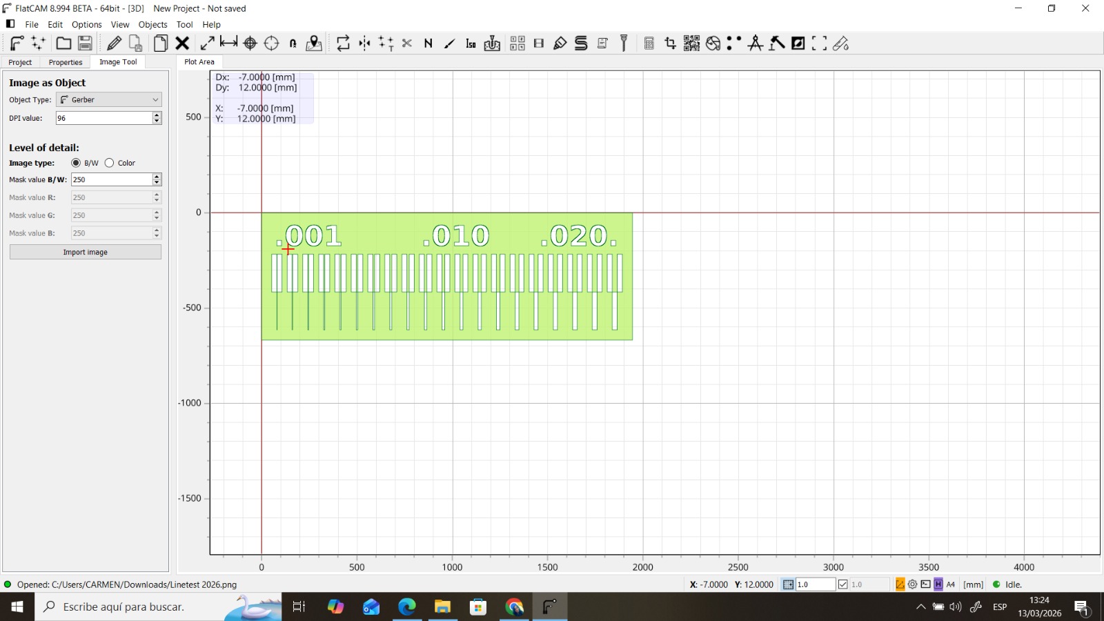 Work in progress Week 01