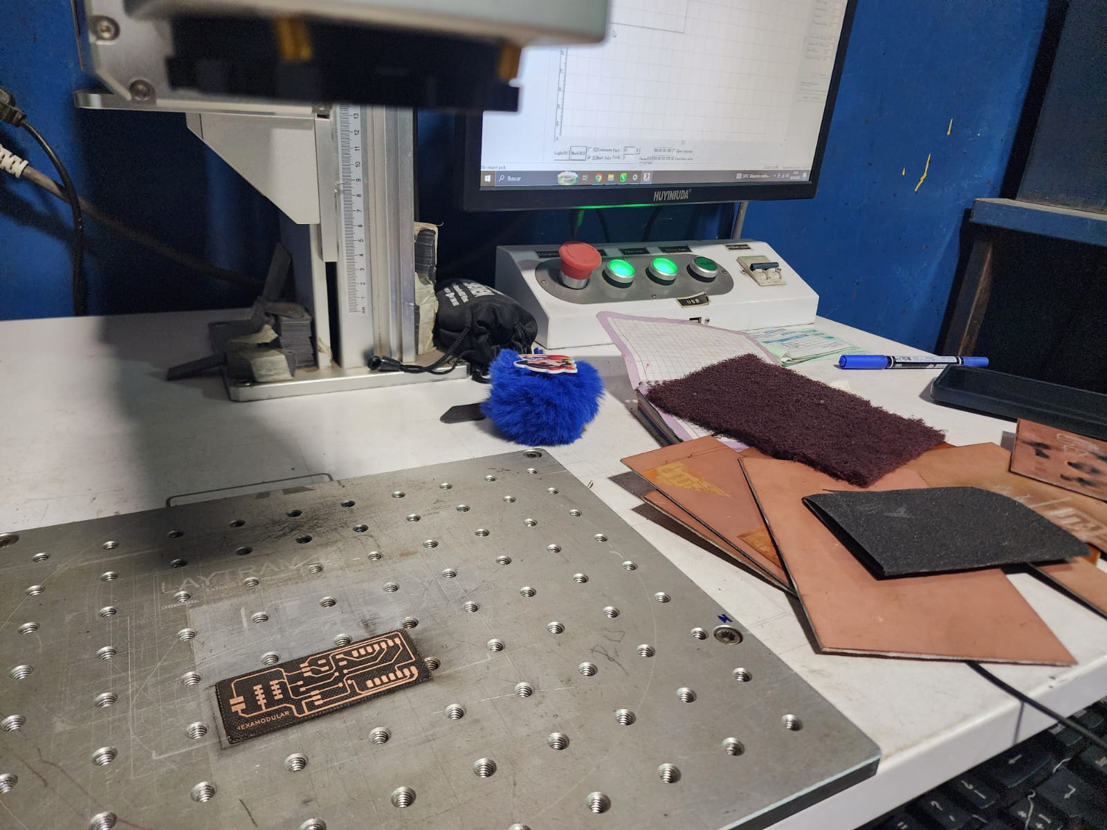 Week 08 laser engraving section