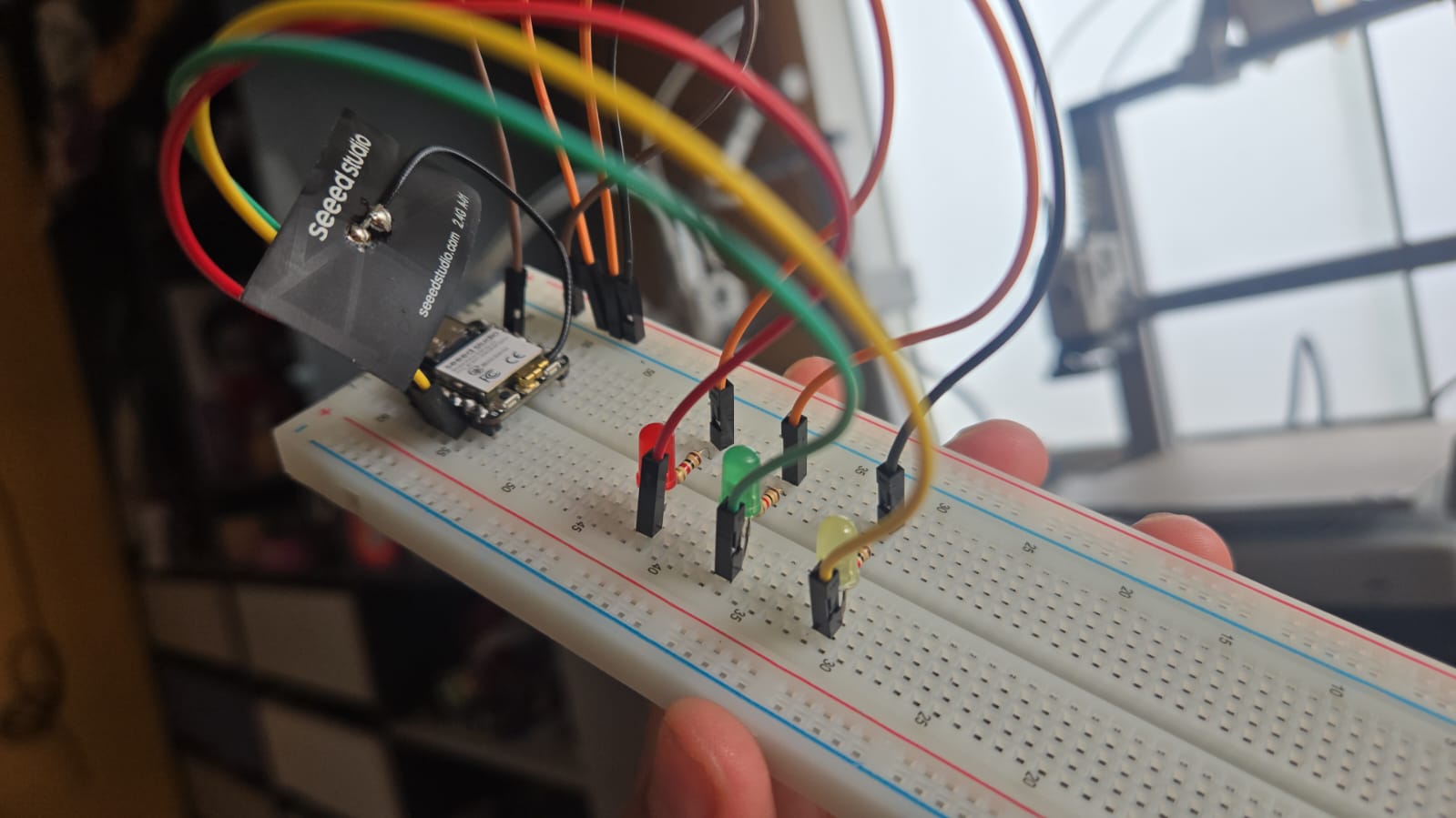 Breadboard setup